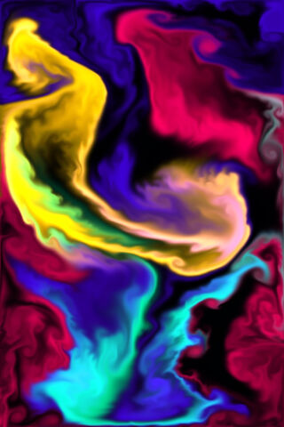 Mystical Swirls of Color 🌈✨