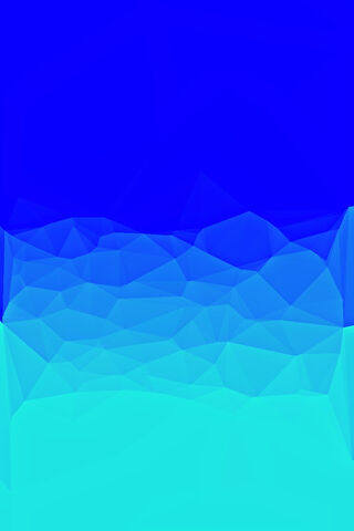 Green Blue Polygon