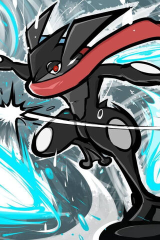 Greninja: The Stealthy Water Ninja! 🌊🐸