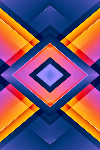 Vibrant Geometry: A Dance of Colors 🎨✨