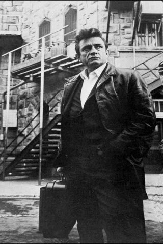 The Man in Black: A Moment of Reflection