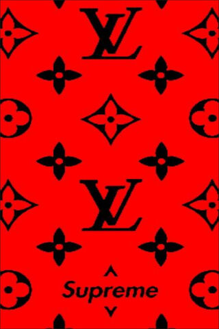 Bold Elegance: LV Monogram Red