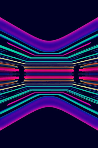 Neon Waves: A Dive into Material Design