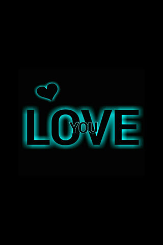 Love in Neon: A Heartfelt Message 💖