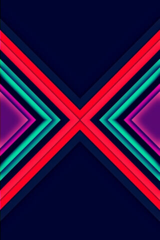 Vibrant Geometry: A Material Design Delight