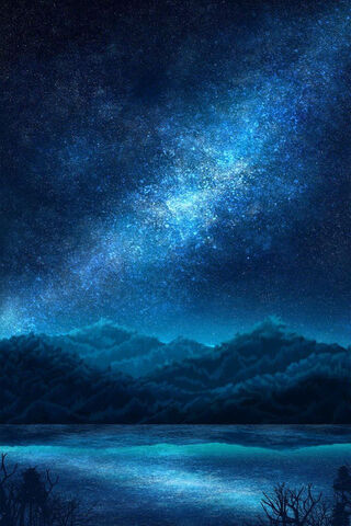 Midnight Serenity: A Cosmic Escape 🌌✨