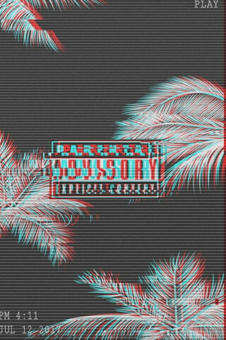 Tropical Vibes with a Warning 🌴⚠️