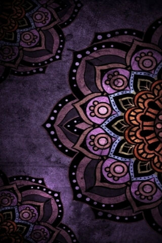 Enchanted Purple Mandala 🌌✨