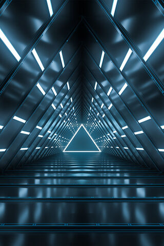 Neon Dreams: The Pyramid of Light