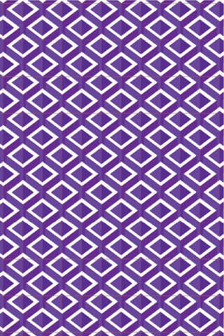 Vibrant Geometry: The Purple Box Pattern