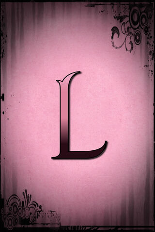 Lovely in Pink: The Elegant Letter L 🌸✨