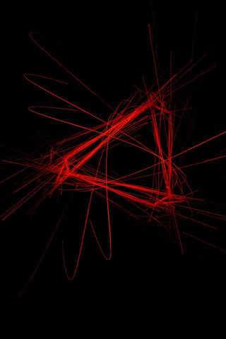Crimson Geometry: The Dance of Light