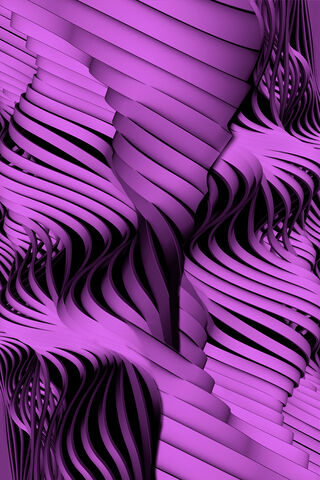 Dancing Waves of Purple Elegance 🌊💜