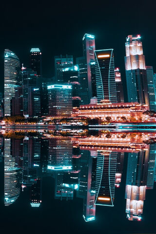 City Lights: A Mirror of Dreams 🌆✨
