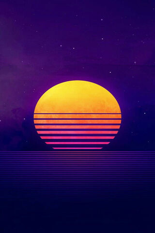 Neon Dreams: A Synthwave Sunset 🌅✨
