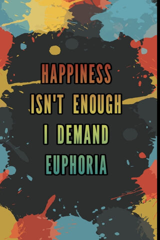 Chasing Bliss: A Colorful Demand for Euphoria 🌈✨