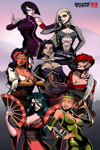 Fierce Warriors of Shadow Fight Girls 🌟⚔️