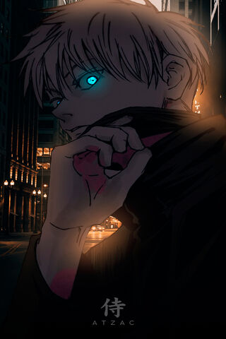 Satoru: The Enigmatic Guardian of the Night 🌌✨