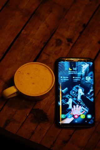 Morning Glow: A Sip of Inspiration