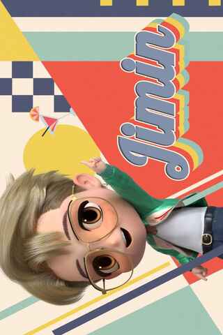 Adorable Adventures with Tiny Tan Jimin! 🎉