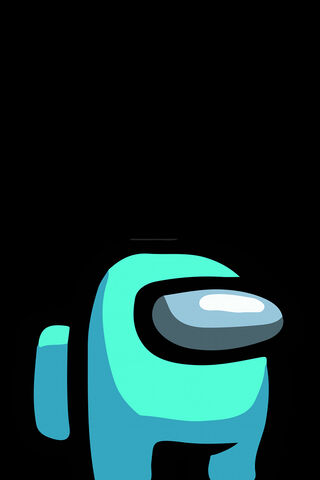 Cyan Among Us: The Silent Observer 👀