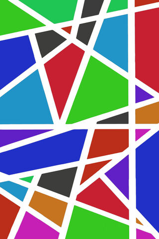 Colorful Chaos: A Geometric Journey 🎨✨
