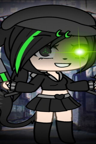 Shadowed Fury: The Black Toxic Wolf