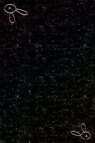 Whimsical Night: Bunnies in the Dark 🌌🐇