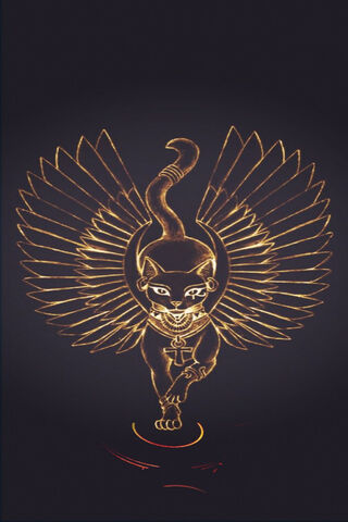 Bastet: The Winged Guardian of Home
