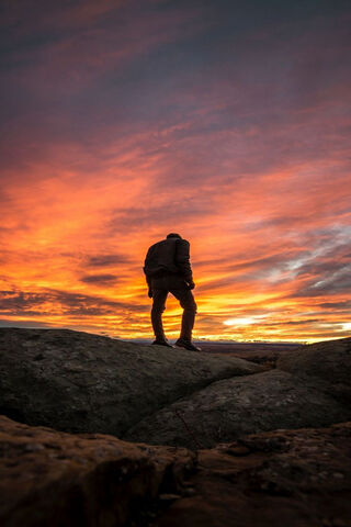 Solitude at Sunset 🌅