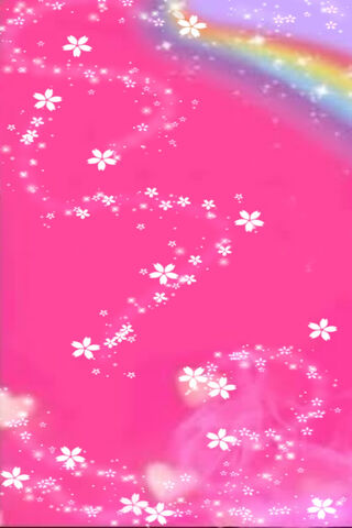 Blossoms of Joy: A Pink Rainbow Dream 🌸🌈