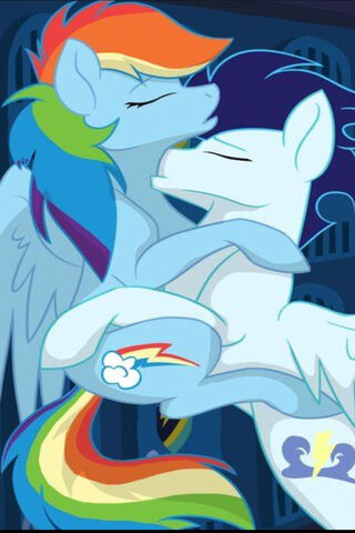 Love Takes Flight: Rainbow & Soarin' in Harmony 🌈💖