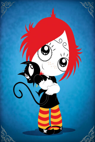 Ruby gloom cat