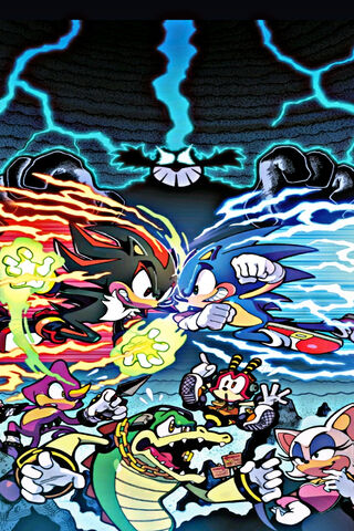 Epic Showdown: Sonic vs. Shadow ⚡️💥