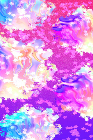 Cosmic Sparkles: A Dreamy Dance of Colors ✨🌌