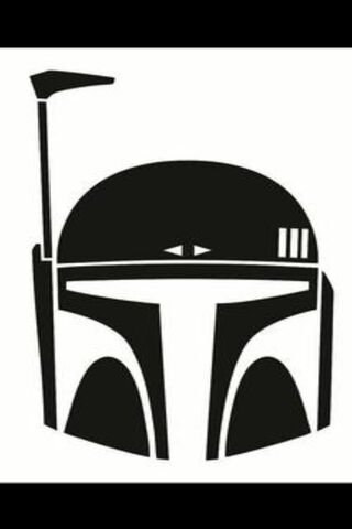 Boba Fett Blacknwhite