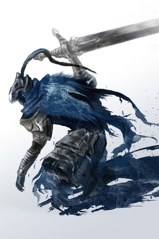 The Ethereal Warrior: A Dance of Shadows