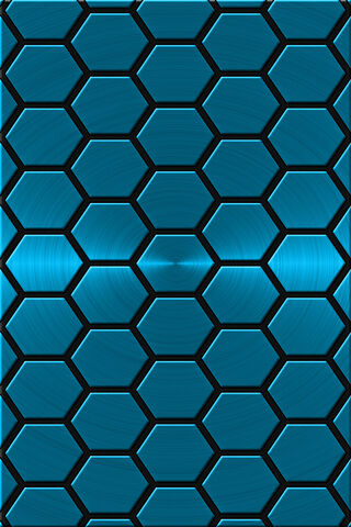 Shiny Blue Poly