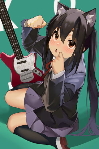 Azunyan's Rocking Moment! 🎸✨