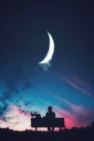 Dreamy Moonlit Serenity 🌙✨