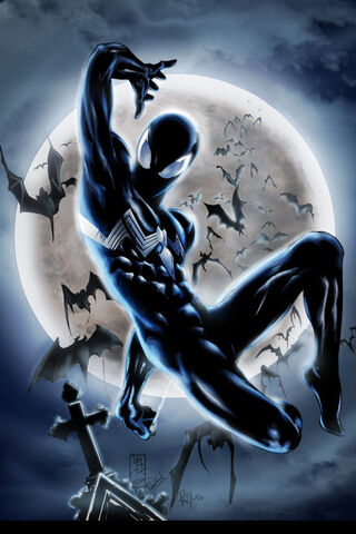 Black Suit Spiderman