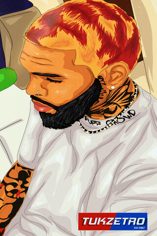 Vibrant Vibes: The Art of Chris Brown 🎨✨