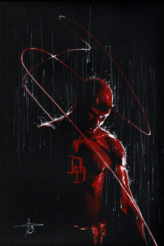 Shadowed Vigilante: The Dark Daredevil