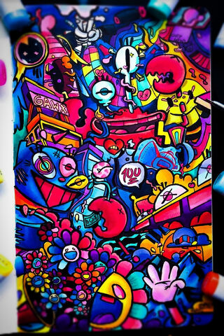 Gawx Art: A Colorful Chaos of Creativity 🎨✨