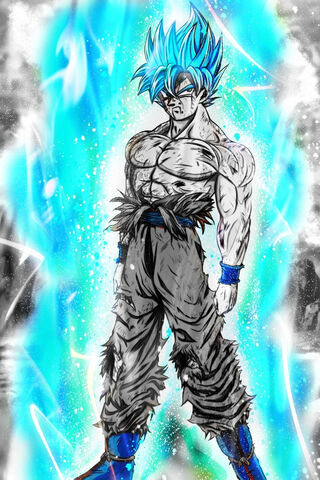 Goku Ssj Blue Black