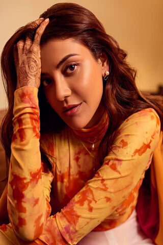 Radiant Elegance: Kajal Agarwal's Stunning Look ✨