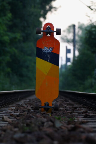 Riding the Rails: A Longboard Adventure