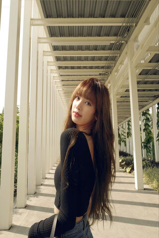 Lisa's Radiant Moment in Nature 🌿✨
