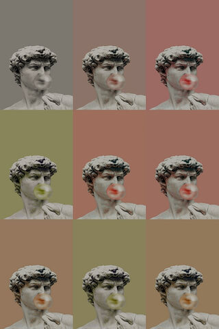 Playful David: A Modern Twist on a Classic