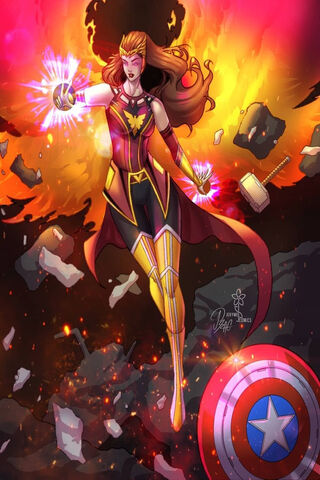 Phoenix Rising: The Scarlet Witch Unleashed! 🔥✨